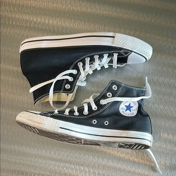 Converse Black High-Top Sneakers - Picture 4 of 6